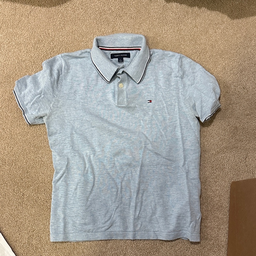 Tommy Hilfiger Light Blue Polo Shirt